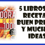 5 libros de recetas freidoras de aire